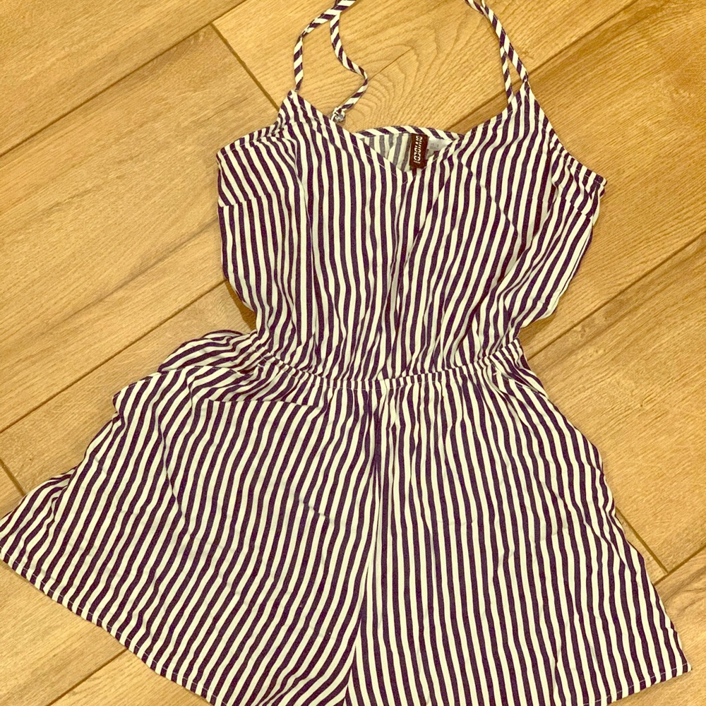 Stripe Romper